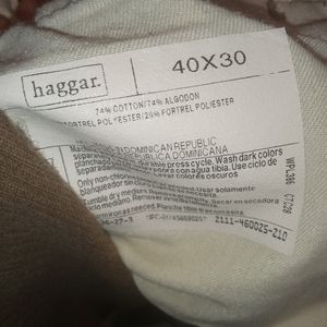 Vintage Haggar corduroy brown pants 40x30